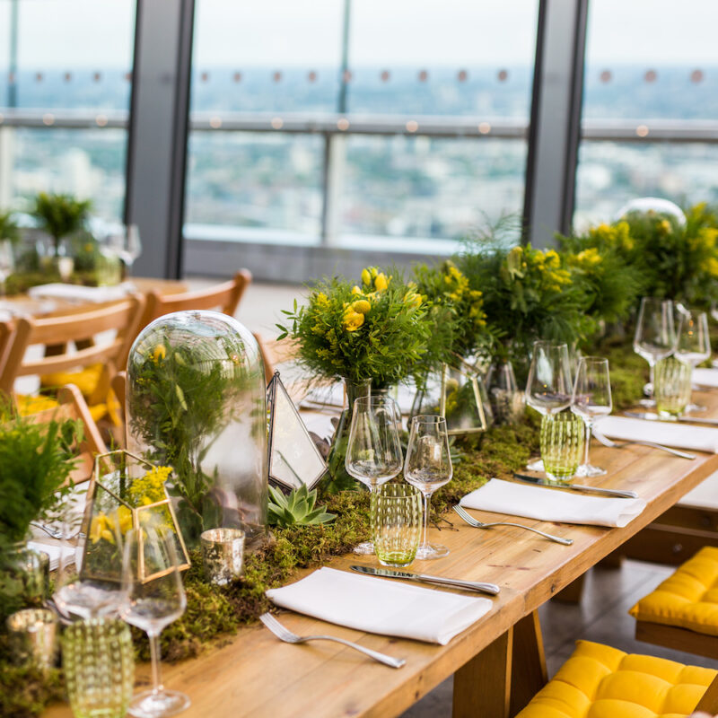 Sky Garden Luxury Wedding Flowers Larry Walshe Studios