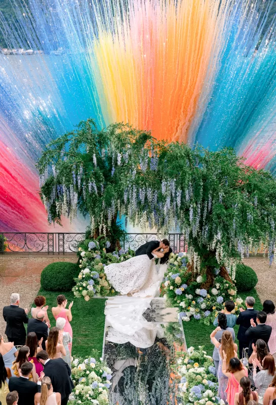 Becca Bloom’s Floral Dreamscape on Lake Como | Luxury Wedding Flowers | Larry Walshe Studios