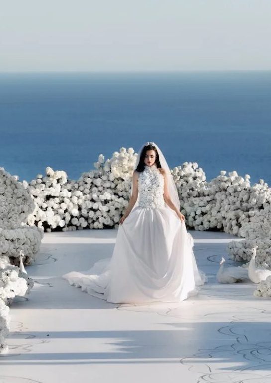 A contemporary white wedding at Château de la Croix des Gardes, Cannes | Weddings in New York | Larry Walshe Studios